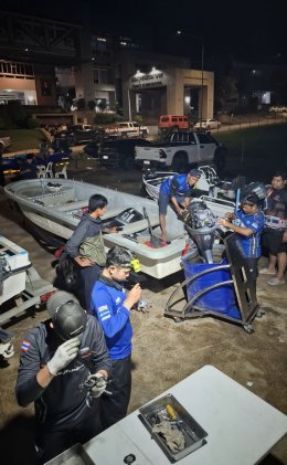 โครงการ ยามาฮ่าร่วมใจช่วยผู้ประสบภัยน้ำท่วม ส่งยามาฮ่ามารีนไทยแลนด์ ตั้งทีมเซอร์วิสเร่งด่วน! ตรวจเช็กซ่อมบำรุงเครื่องยนต์เรือ และ YAMAHA WAVERUNNER ฟรี สำหรับทีมกู้ภัย และอาสาสมัครในพื้นที่น้ำท่วมหาดใหญ่