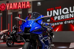 ยามาฮ่าเปิดบูธ YAMAHA FEEL THE UNIQUE EXPERIENCE ส่งบิ๊กไบค์ 3 รุ่นใหม่ พร้อมจัดเต็มโปรโมชันแรงส่งท้ายปี ในงาน MOTOR EXPO 2025