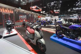 ยามาฮ่าเปิดบูธ YAMAHA FEEL THE UNIQUE EXPERIENCE ส่งบิ๊กไบค์ 3 รุ่นใหม่ พร้อมจัดเต็มโปรโมชันแรงส่งท้ายปี ในงาน MOTOR EXPO 2025