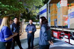 โครงการ ยามาฮ่าร่วมใจช่วยผู้ประสบภัยน้ำท่วม ผนึกกำลัง อีจัน และพันธมิตร ซูซูโย ส่งมอบเครื่องอุปโภคบริโภค และชุดทำความสะอาด ช่วยเหลือผู้ประสบอุทกภัยภาคใต้