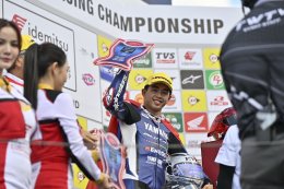 "ไอเดีย-กฤตภัทร" ผงาดคว้าอันดับ 2 "เอเชีย โร้ดฯ" โฮมเรซ ที่ บุรีรัมย์