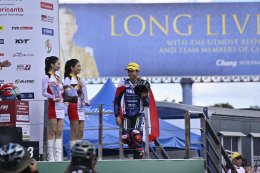 "ไอเดีย-กฤตภัทร" ผงาดคว้าอันดับ 2 "เอเชีย โร้ดฯ" โฮมเรซ ที่ บุรีรัมย์