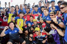 นักบิดไทยยามาฮ่า ฟอร์มโหด ! เอเชีย โร้ดฯ โฮมเรซ ตี ซิวที่ 2 จี้จ่าฝูงเหลือ 3 แต้ม ไอเดีย ผงาดโพเดียม