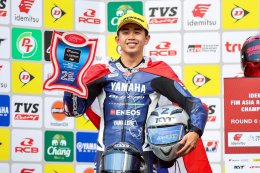 นักบิดไทยยามาฮ่า ฟอร์มโหด ! เอเชีย โร้ดฯ โฮมเรซ ตี ซิวที่ 2 จี้จ่าฝูงเหลือ 3 แต้ม ไอเดีย ผงาดโพเดียม