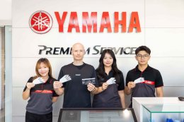 ยามาฮ่าส่งเสริมความปลอดภัยช่วงเทศกาล จัดโครงการ ขับขี่ปลอดภัยไปกับยามาฮ่า แจกฟรี Reflecting Sticker 20,000 ชุด รับได้ที่ยามาฮ่า พรีเมียม เซอร์วิส และผู้จำหน่ายยามาฮ่าทั่วประเทศ