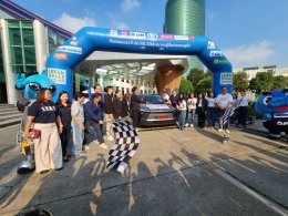 ยามาฮ่ามอบ YAMAHA FAZZIO Hybrid สนับสนุนกิจกรรมสมาคมผู้สื่อข่าวเศรษฐกิจ