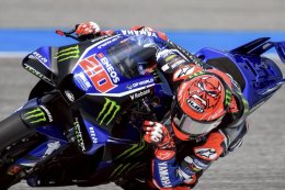 กวาร์ตาราโร ดันท็อปสปีด M1V4 แตะ 337.5 กม./ชม. ปิดซ้อมวันแรก ไทยแลนด์ กรังด์ปรีซ์