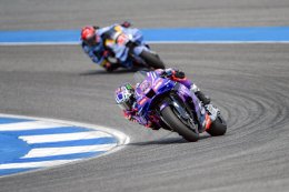 กวาร์ตาราโร ดันท็อปสปีด M1V4 แตะ 337.5 กม./ชม. ปิดซ้อมวันแรก ไทยแลนด์ กรังด์ปรีซ์