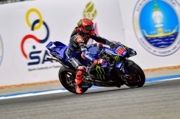 กวาร์ตาราโร ดันท็อปสปีด M1V4 แตะ 337.5 กม./ชม. ปิดซ้อมวันแรก ไทยแลนด์ กรังด์ปรีซ์