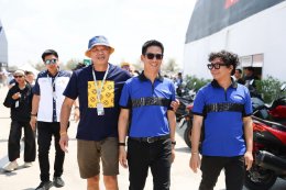 ยามาฮ่าต้อนรับ ลุงเนวิน และคณะผู้บริหารสนามช้างฯ เยี่ยมชมบูท YamahaGP Pavilion ในงาน ThaiGP 2026