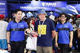 ยามาฮ่าต้อนรับ ลุงเนวิน และคณะผู้บริหารสนามช้างฯ เยี่ยมชมบูท YamahaGP Pavilion ในงาน ThaiGP 2026