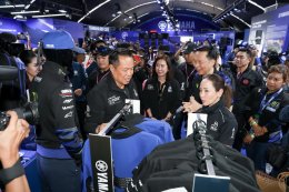 ยามาฮ่าให้การต้อนรับนายกรัฐมนตรี นายอนุทิน ชาญวีรกูล เยี่ยมชม YamahaGP Pavilion ในศึก MotoGP 2026