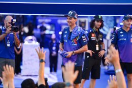 กวาร์ตาราโร นำทีม รินส์-มิลเลอร์-โทปรัค ร่วมกิจกรรม Meet and Greet สุดยิ่งใหญ่ที่ YamahaGP Pavilion