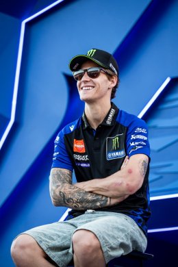 กวาร์ตาราโร นำทีม รินส์-มิลเลอร์-โทปรัค ร่วมกิจกรรม Meet and Greet สุดยิ่งใหญ่ที่ YamahaGP Pavilion