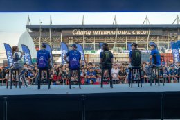 กวาร์ตาราโร นำทีม รินส์-มิลเลอร์-โทปรัค ร่วมกิจกรรม Meet and Greet สุดยิ่งใหญ่ที่ YamahaGP Pavilion