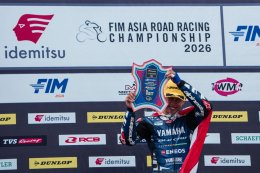 ตี-อนุภาพ  ไอเดีย-กฤตภัทร แฮปปี้ผลงานเรซแรก ศึกเอเชีย โร้ดฯ ตั้งเป้ารักษาฟอร์มลุ้น แชมป์เอเชีย ฤดูกาล 2026