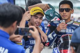 ยามาฮ่า ไทยแลนด์ เรซซิ่ง ทีม ระเบิดฟอร์มเก็บ 2 ชัยชนะ 3 โพเดียม ไอเดีย-กฤตภัทร เหมาชัย AP250  ตี-อนุภาพ ฮึดสู้ รั้งท็อปโฟร์ SS600 ศึก ARRC สนามแรก เซปังฯ