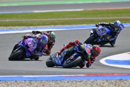 กวาร์ตาราโร-รินส์ ควงคู่คว้าท็อป 10 โมโตจีพี เนเธอร์แลนด์ ยกระดับผลงาน YZR-M1 V4