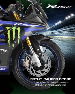 ยามาฮ่าเผยโฉม NEW YAMAHA R15M ลายพิเศษ Monster Black ถ่ายทอด DNA ความแรงจาก YZR-M1