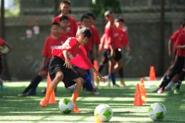ยามาฮ่าจับมือเมืองทอง ยูไนเต็ด จัดกิจกรรม YAMAHA Football Clinic เสริมทักษะให้กับเยาวชน จ.มหาสารคาม