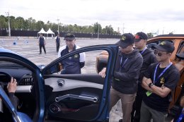 SKILL DRIVING EXPERIENCE สนับสนุนการปฏิบัติหน้าที่ตำรวจจราจร สน.วังทองหลาง