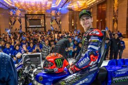Yamaha เปิดตัวพร้อมเผยโฉมสีสันใหม่ YZR-M1 ขุมพลัง V4 สู่ยุคใหม่ MotoGP 2026