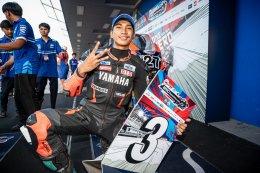 พลิกล็อกสะเทือนแทร็ก! "ดอนบอสโกสุราษฎร์" โค่นทีมเต็ง คว้าชัยเปิดศึก Yamaha Moto Challenge 11