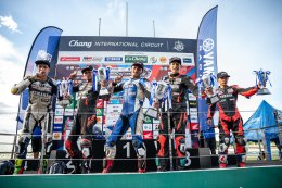 พลิกล็อกสะเทือนแทร็ก! "ดอนบอสโกสุราษฎร์" โค่นทีมเต็ง คว้าชัยเปิดศึก Yamaha Moto Challenge 11