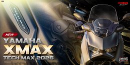 NEW YAMAHA XMAX TECH MAX 2026 Premium Smart Scooter