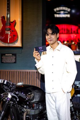 หล่อ เท่ มีสไตล์! ส่องภาพ 3 หนุ่ม Friends of Triumph 3 คาแรกเตอร์ 3 ไลฟ์สไตล์ กับเสน่ห์ที่เป็นตัวเองในแบบฉบับ Triumph