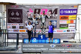 นักบิด YAMAHA RIDERS’ CLUB RACING TEAM ผงาดยืนโพเดี้ยม พร้อมตำแหน่งแชมป์ประเทศ รายการ R2M THAILAND SUPERBIKES CHAMPIONSHIP 2017 สนามที่ 5 