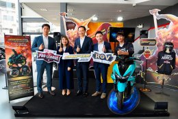 YAMAHA Garena และ Buriram United Esports 3 ยักษ์ใหญ่แท็กทีม ปล่อย New YAMAHA AEROX 155 สีใหม่ บุกตลาดออโตเมติกคลาส 150 ซีซี