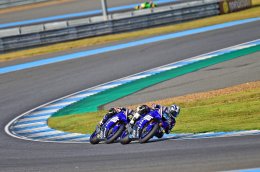 ยามาฮ่าผงาดแชมป์เอเชีย “โฟลท” รัฐพงษ์ ควง“ตั้น” เดชาควบ YZF-R6 ครองโพเดี้ยม 1-2  คว้าแชมป์สนามสุดท้าย และแชมป์เอเซียประจำปีนี้ อย่างยิ่งใหญ่