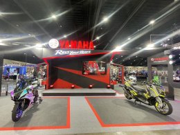 YAMAHA REV YOUR LIFE UP ยกทัพตัวแต่งสุด MAX เติมสีสัน Bangkok Auto Salon 2023