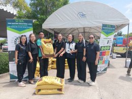 เขตประกอบการอุตสาหกรรมไทยอีสเทิร์น ร่วมออกหน่วยคลินิกเคลื่อนที่ สนับสนุนวัสดุปรับปรุงดินเพื่อเกษตรกรและชุมชน