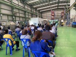 เขตประกอบการอุตสาหกรรมไทย อีสเทิร์น ร่วมกับบริษัท GGC ปลูกต้นไม้เพิ่มพื้นที่สีเขียว เนื่องในวันสิ่งแวดล้อมไทย 2568