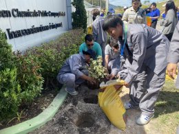 เขตประกอบการอุตสาหกรรมไทย อีสเทิร์น ร่วมกับบริษัท GGC ปลูกต้นไม้เพิ่มพื้นที่สีเขียว เนื่องในวันสิ่งแวดล้อมไทย 2568