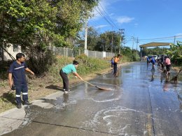 เขตประกอบการอุตสาหกรรมไทย อีสเทิร์น ร่วมพลังจิตอาสา ล้างถนนเก็บขยะ เนื่องในวันสิ่งแวดล้อมไทย 2568