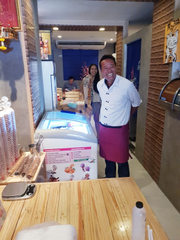 Dayicecream #0031 สาขาที่20 ร้านsushi zumo ม.กรุงเทพ 