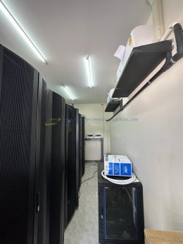 งานเดินระบบ LAN - Fiber ศูนย์กระจายสินค้า บ้านไผ่ จ.ขอนแก่น