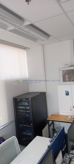 งานเดินระบบ LAN - Fiber ออฟฟิตภายในตึก Samyan Mitrtown