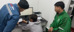 ຕິດຕາມການໃຊ້ງານເຄື່ອງວິເຄາະທາງວິທະຍາສາດ ແລະ ແນະນຳການນຳໃຊ້ເຄື່ອງ AAS ແລະ UV/Vis ໃຫ້ກັບລູກຄ້າ