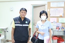 นายแพทย์ สสจ. นำคณะตรวจเยี่ยมโรงพยาบาล