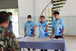 ซ้อมแผนรองรับภาวะฉุกเฉินอุบัติภัยและอุบัติเหตุหมู่