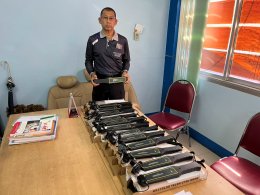 ส่งมอบเครื่องตรวจจับโลหะแบบพกพา ณ วิทยาลัยเทคนิคสุราษฎร์ธานี