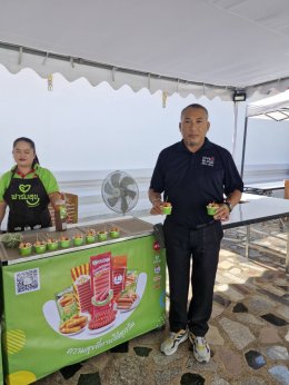 Farmsuk HFC supports blood donation with Wat Suthat.