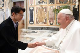 Had an audience with Pope Francis to strengthen religious relations.