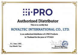 Royaltec ประกาศความร่วมมืออย่างเป็นทางการในฐานะผู้จัดจำหน่ายของ i-PRO APAC Pte.Ltd.