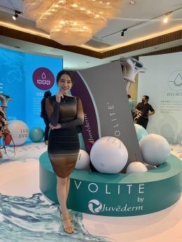 คุณหมอไอซ์ร่วมงาน The New Volite by Juvederm  งานผิวอันดับ 1 ของโลกจากอเมริกา ที่จัดโดยบริษัท Allergan Aesthetics