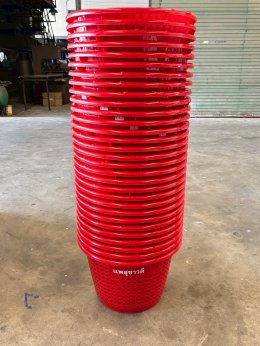 123A 大号篮子的丝网印刷作业